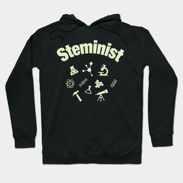 Steminist Scientist Hoodie by GDLife